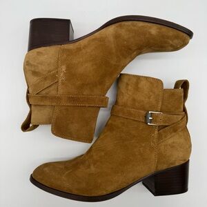 rag & bone Tan Suede Ankle Boots